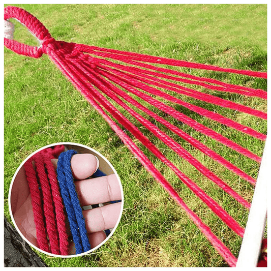 Hamaca Arcoíris de Algodón 2 Plaza