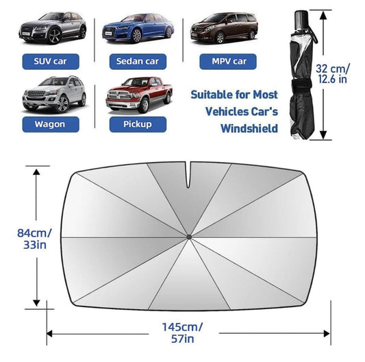 Parasol Plegable para auto (SunCar Pro)