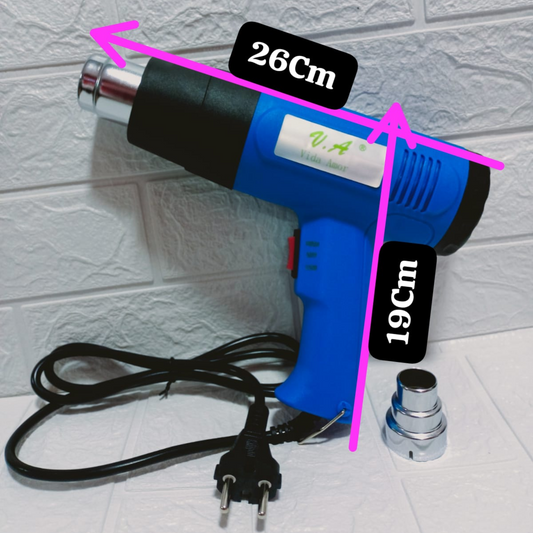 Pistola Calor De Temperatura Ajustable