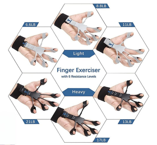 Entrenador de dedos winner