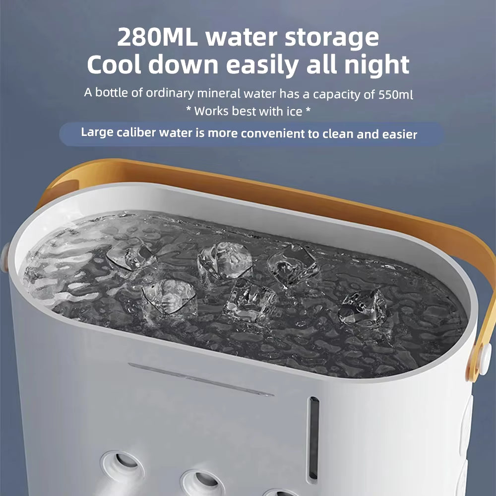 Ventilador doble humidificador