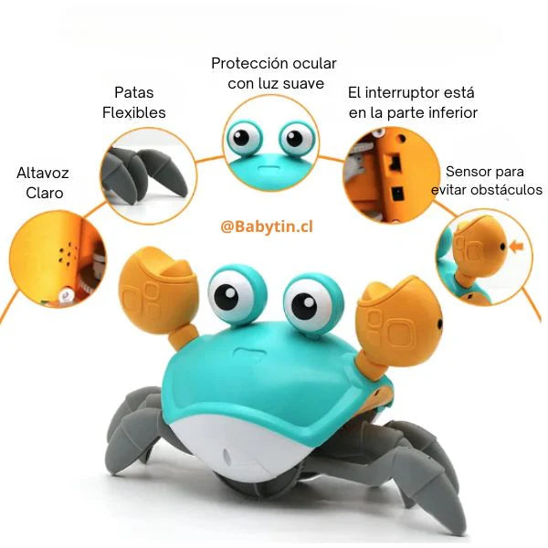 JUGUETE CANGREJO CAMINADOR