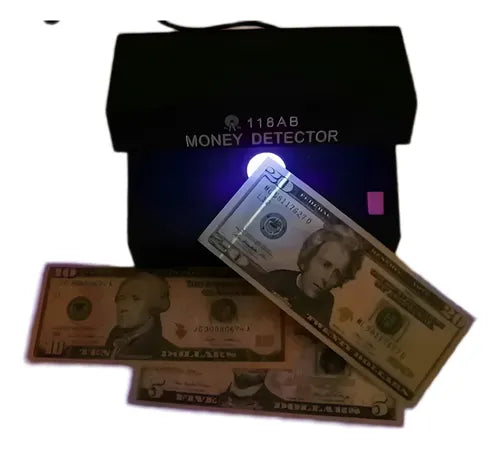 Detector de Billetes Falsos Luz UV