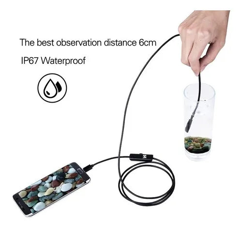 Camara Endoscopio Digital para Smartphon