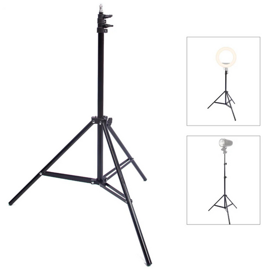 Trípode de Aluminio Luz Profesional 2.2M