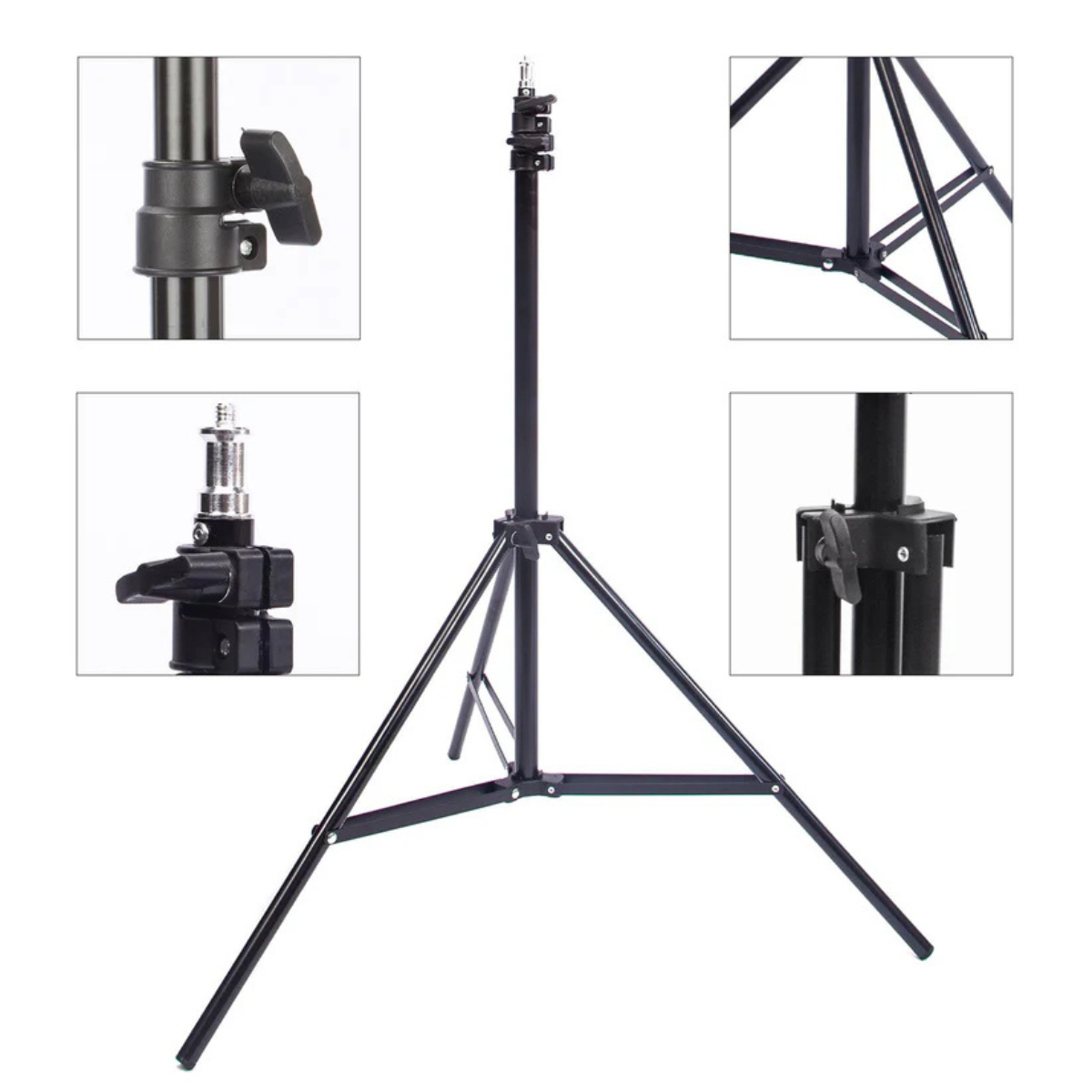 Trípode de Aluminio Luz Profesional 2.2M
