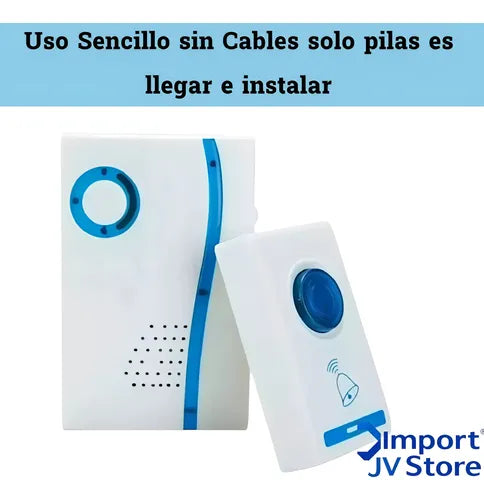Timbre Inalambrico Portatil 100 Metros