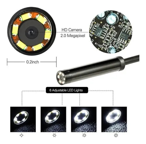 Camara Endoscopio Digital para Smartphon